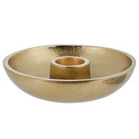 KERZENHALTER Candle Bowl - Goldfarben, Metall (10/2.5/10cm) - BUTLERS