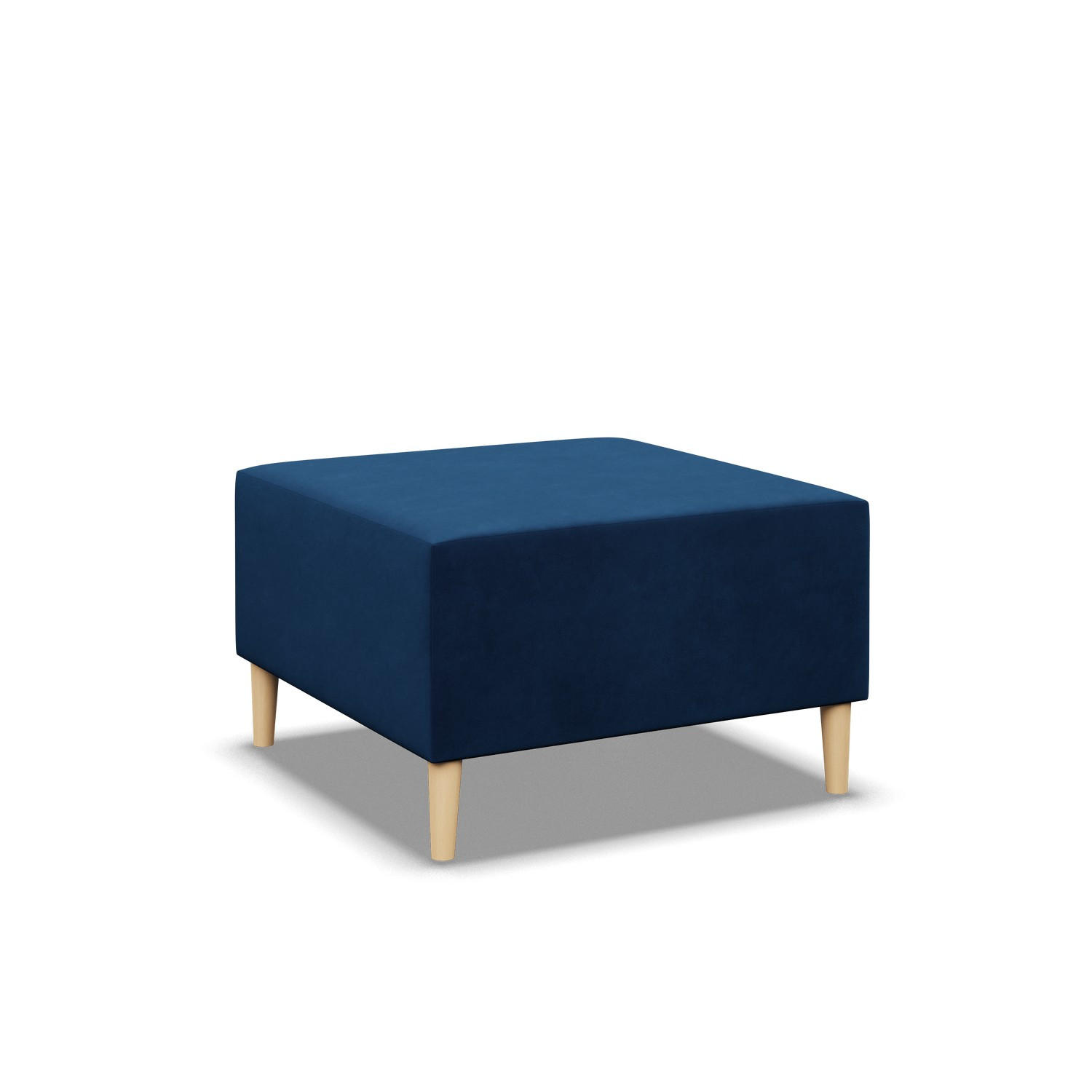 XXXLutz Sitzpouf Dunkelblau 71x40x71 cm