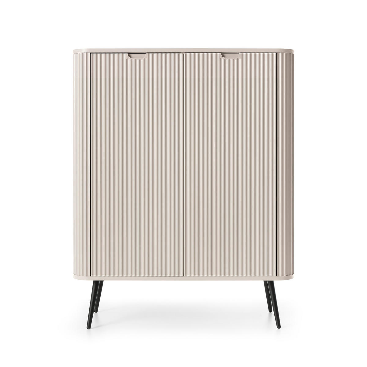 HIGHBOARD ZENZERO 103/129/39 cm mit 2 Türen Kaschmir - Kaschmir, Holzwerkstoff (103/129/39cm) - MASSENO