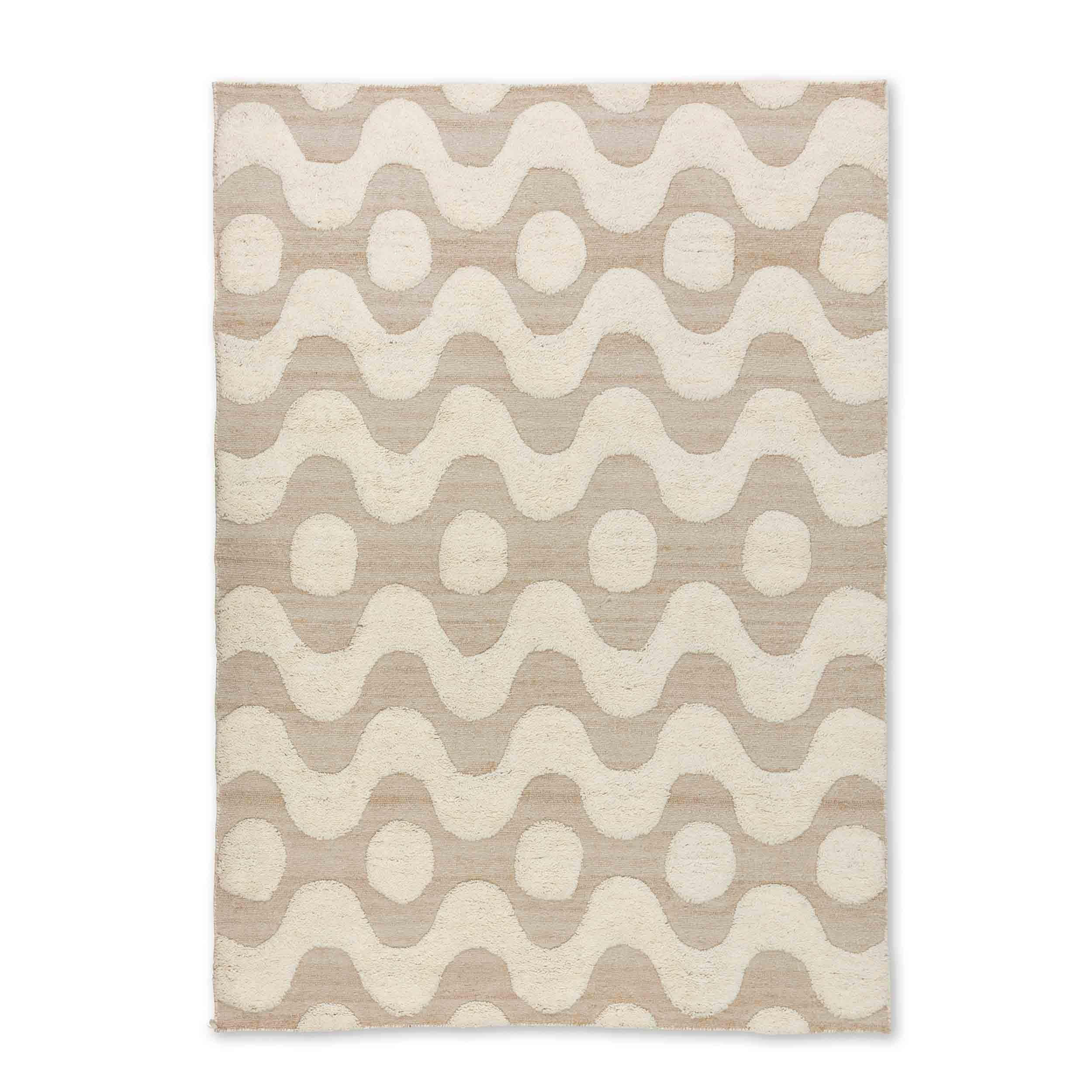 KOBEREC s vysokým vlasom MILENA - prírodná farba, textil (160/230cm) - Schöner Wohnen