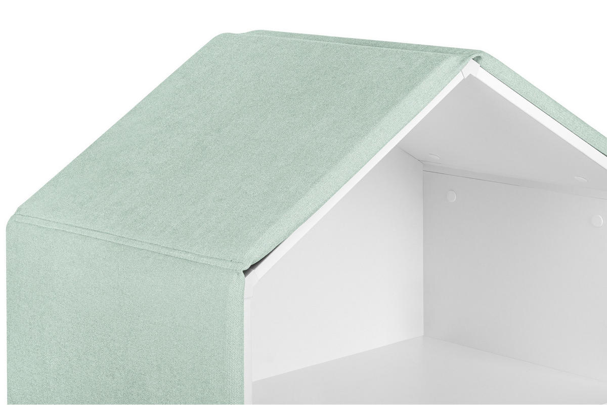 BEZUG-FÜR-KINDERKOMMODE MIRUM Abdeckung, Hellgrün - Hellgrün/Grün, Textil (126/3/80cm) - KONSIMO®