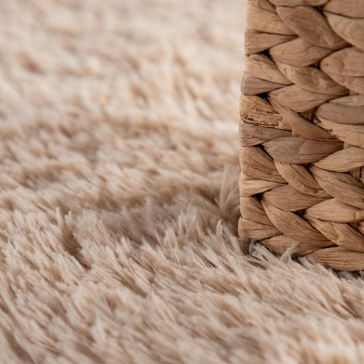 HOCHFLORTEPPICH 140/200 cm Silky 591 - Beige, Textil (140/200cm) - Paco Home