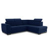 ECKSOFA Natan, Seite: Rechts - Blau, Holz/Textil (265/205cm) - Sofnet