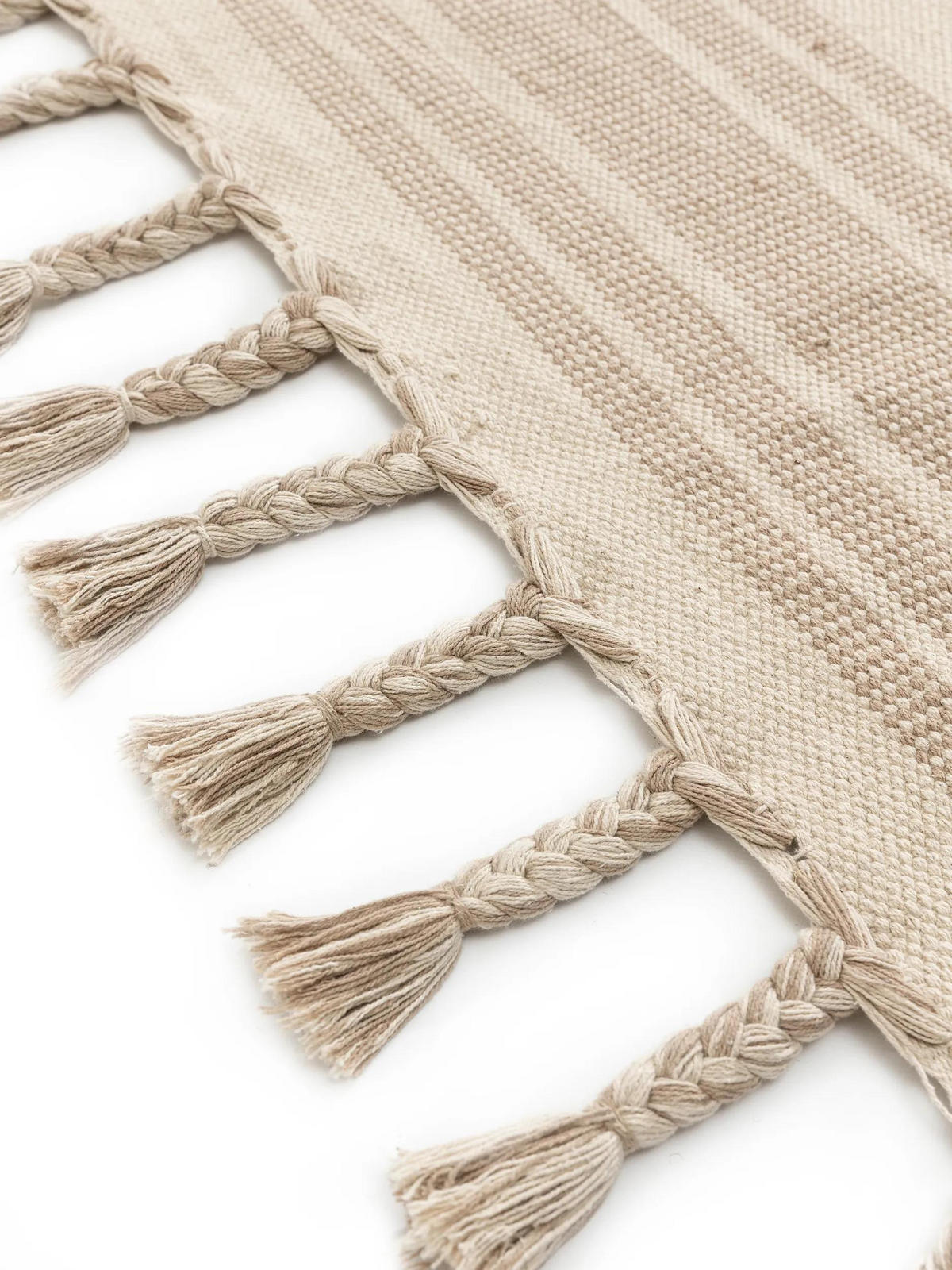 BAUMWOLLTEPPICH Gibson Blau 200x300 cm - Blau, Textil (200/300cm) - benuta Pop