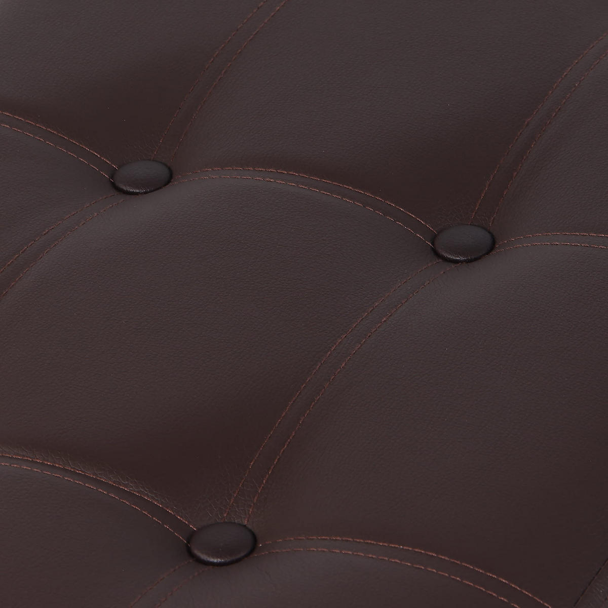 SITZBOX Ravello XXL mit Knöpfen Braun Ökoleder - Braun, Textil (80/40/40cm) - Komodee