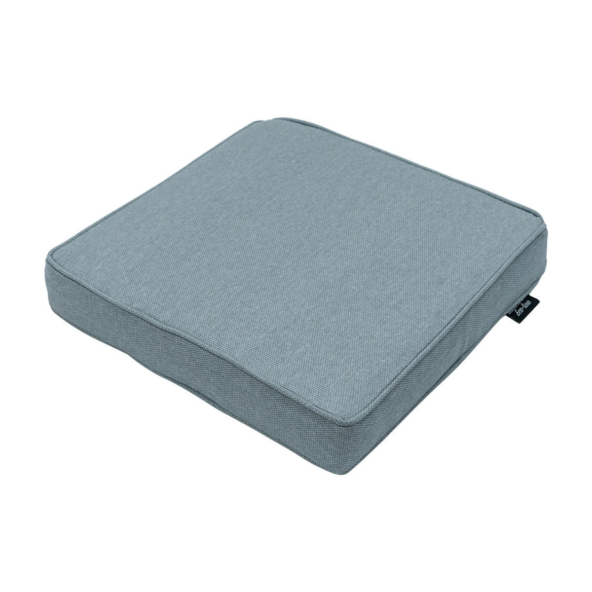 SITZKISSEN Canvas 40/40 cm 4er-Set - Silberfarben, Textil (40/7/40cm) - Madison