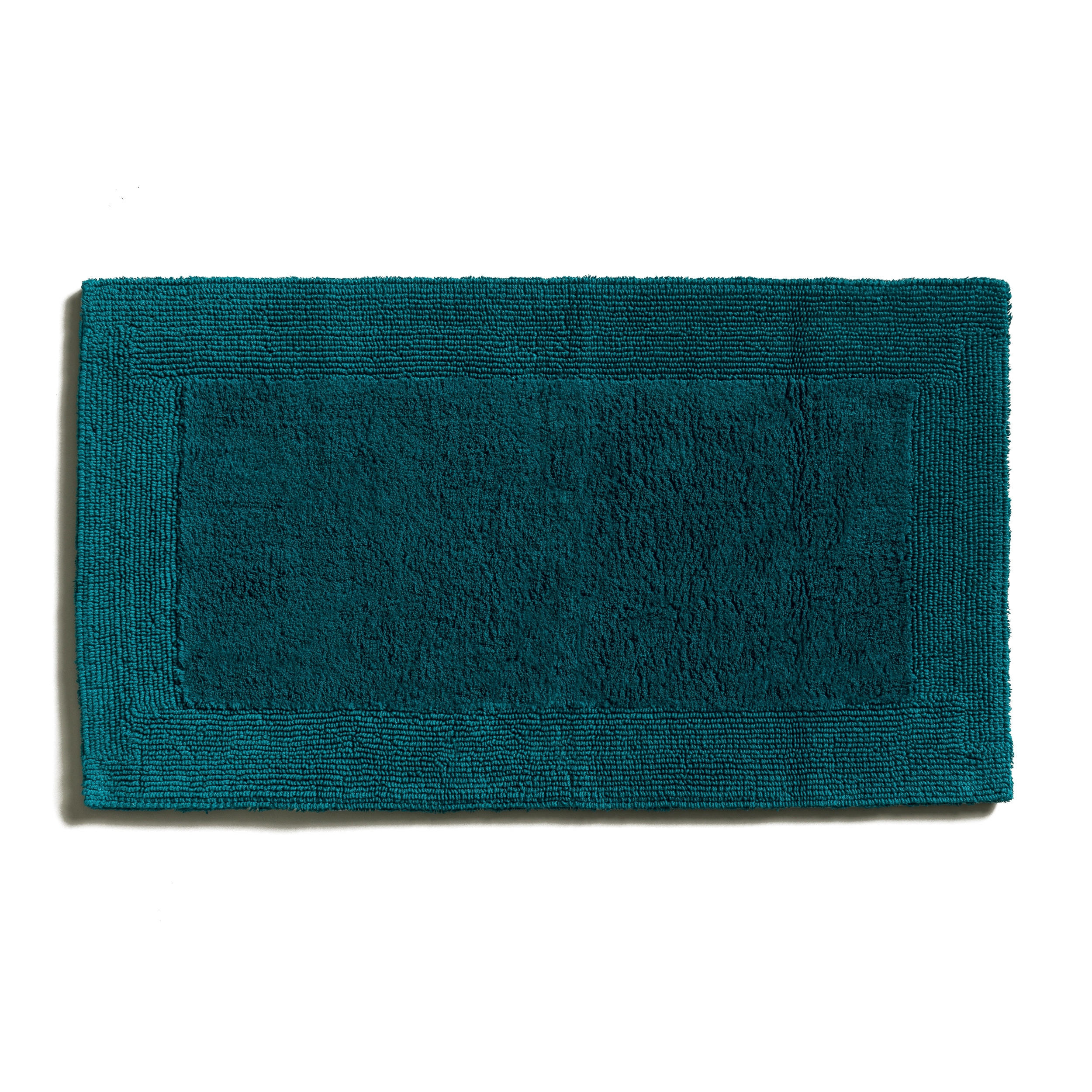 BADEMATTE DOUBLEFACE - Petrol, Textil (60/100cm) - MÖVE