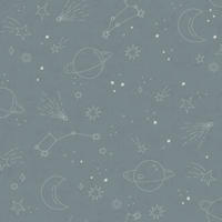 TAPETE Cosmos - Blau, Papier/Kunststoff (53/1000cm) - Superfresco Easy