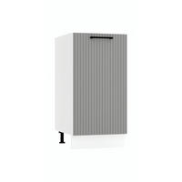 UNTERSCHRANK D40 P/L - KENDRO - Stilvolle Aufbewahrung - Grau, Holz/Metall (40/82/52.4cm) - ROYAL24_MARKT