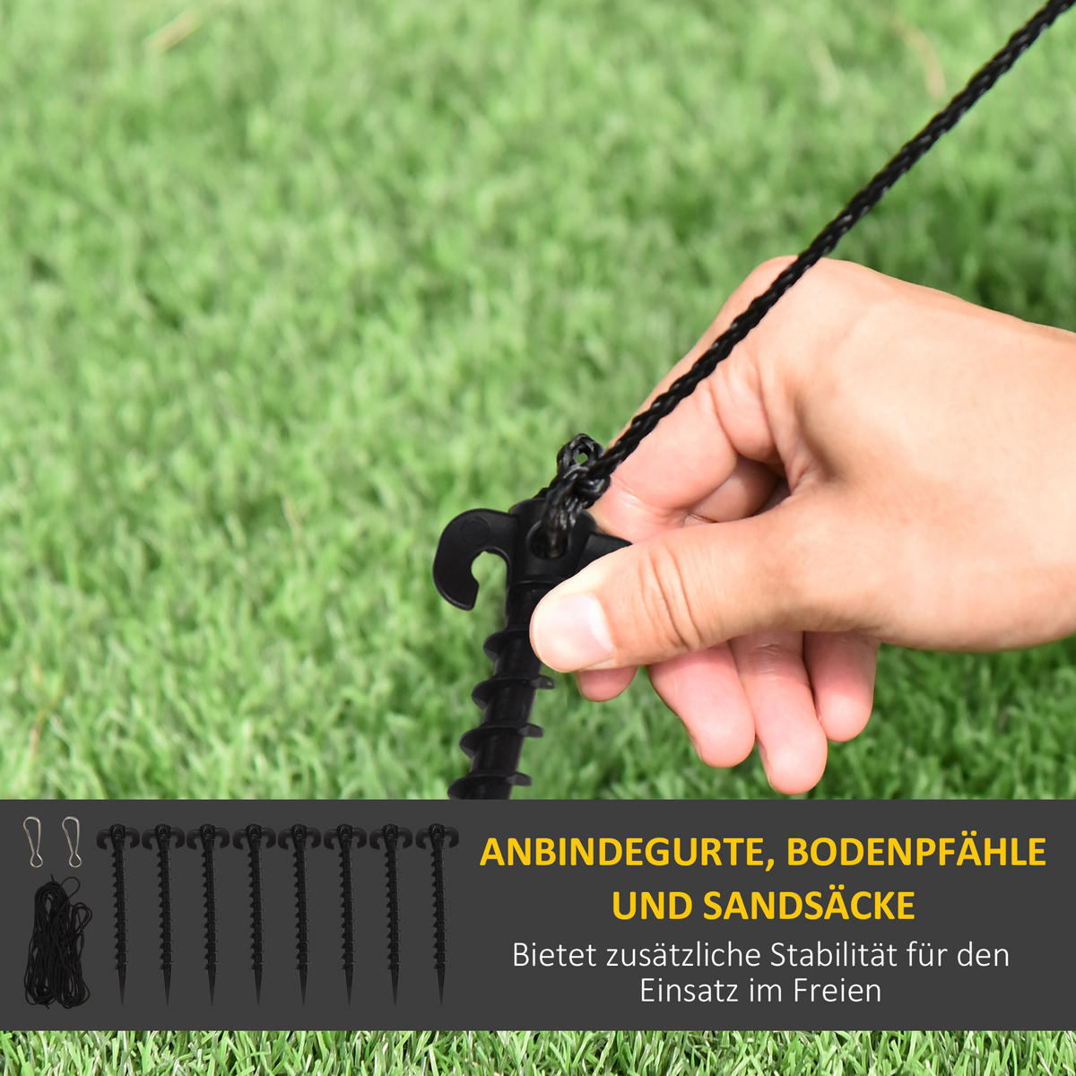 WEIHNACHTSDEKO Schneemann, 240 cm, , mit LEDs - Weiß, Kunststoff (100/240/165cm) - Outsunny