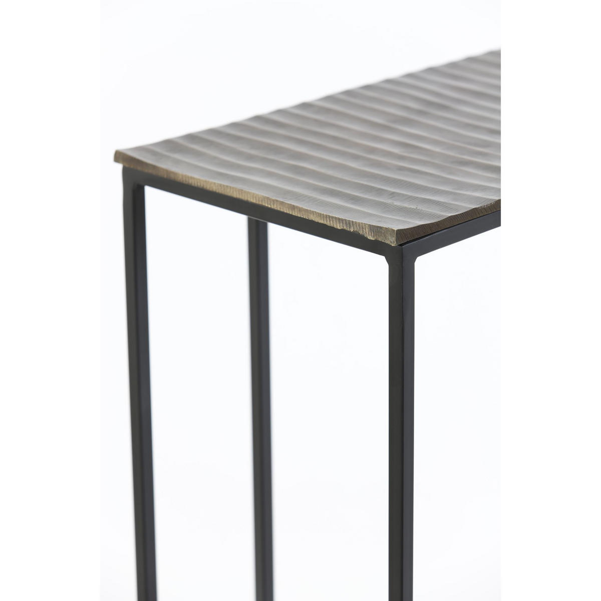 BEISTELLTISCH Macy Bronze 48/26/60 cm - Bronzefarben, Metall (48/26/60cm) - Light & Living