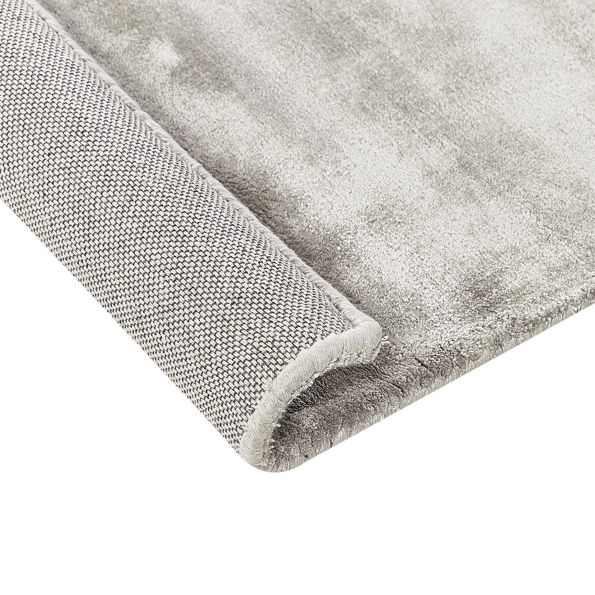 KURZFLOR-TEPPICH Grau 80/300 cm Gesi II - Grau, Textil (80/300cm) - Beliani