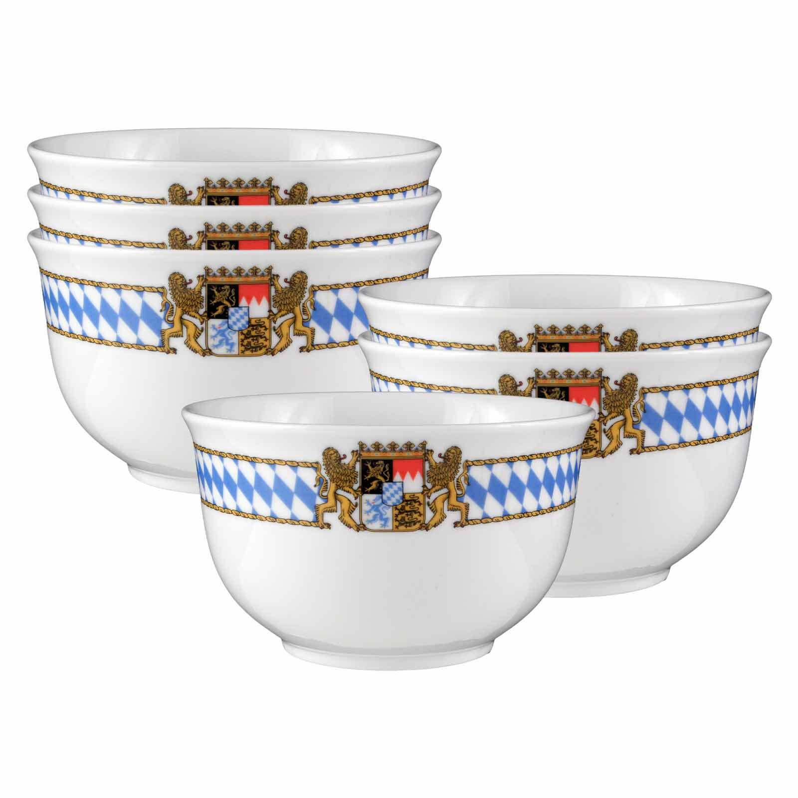 MÜSLISCHALEN Compact Bayern bunt 0,57 l 6er Set - Multicolor, Keramik (12.7cm) - Seltmann Weiden