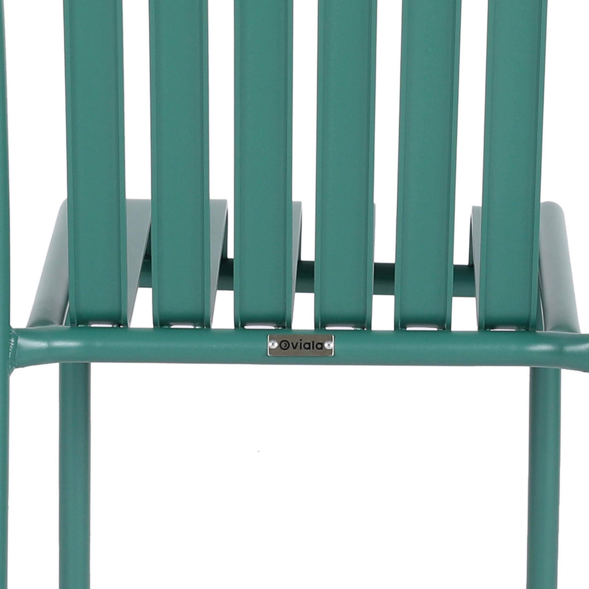 GARTENSTUHL, Grün - Grün, Metall (46/85/61cm) - Oviala