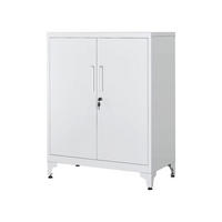 AKTENSCHRANK SARAJEVO - Grau, Metall (80/90/40cm) - Hansiro