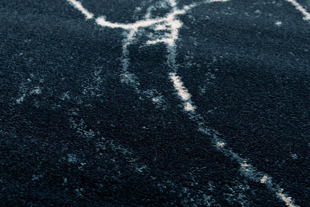 TEPPICH ultraweich designorientiert blau - Blau, Textil (160/230cm) - AFK Living