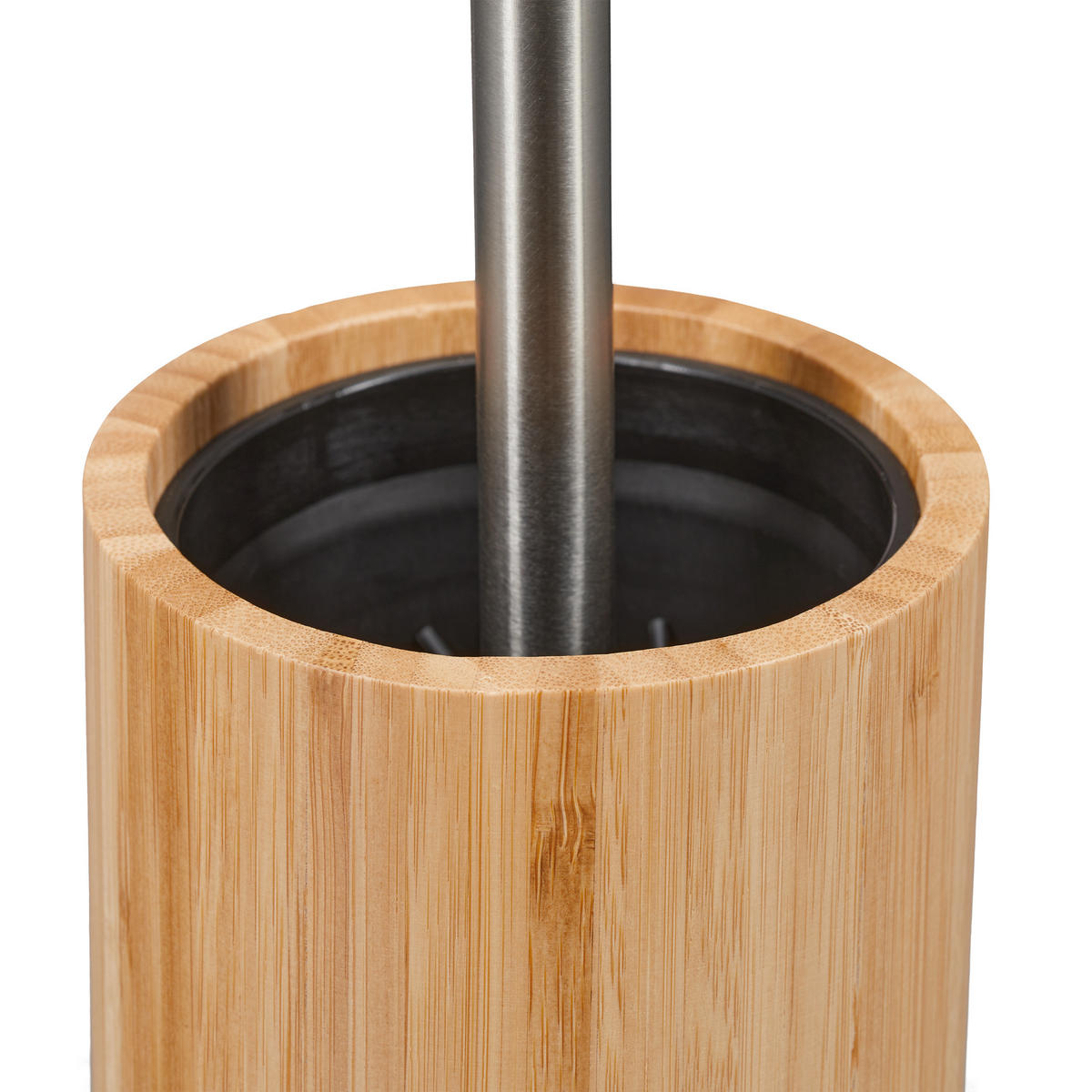 SILIKONTOILETTENBÜRSTE - Multicolor, Holz/Kunststoff (10.5/35/10.5cm) - Relaxdays