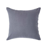 KISSENBEZUG Leinen - Dunkelgrau, Textil (40/80cm) - Homescapes
