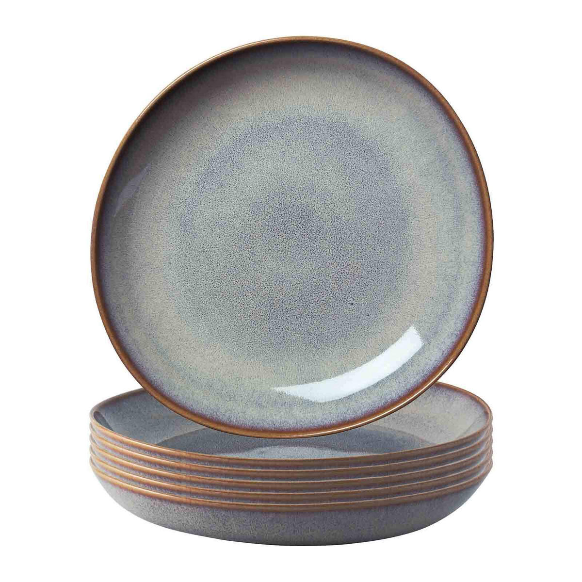 SCHALEN FLACH Lave Beige ø 27 cm 6er Set - Beige, Keramik (27cm) - like.Villeroy & Boch