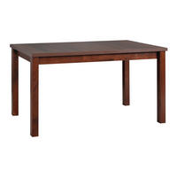 ESSTISCH Modena 1, 140-180/80 cm, walnussfarben - Walnussfarben, Holz (80/140/78cm) - Leaf Design