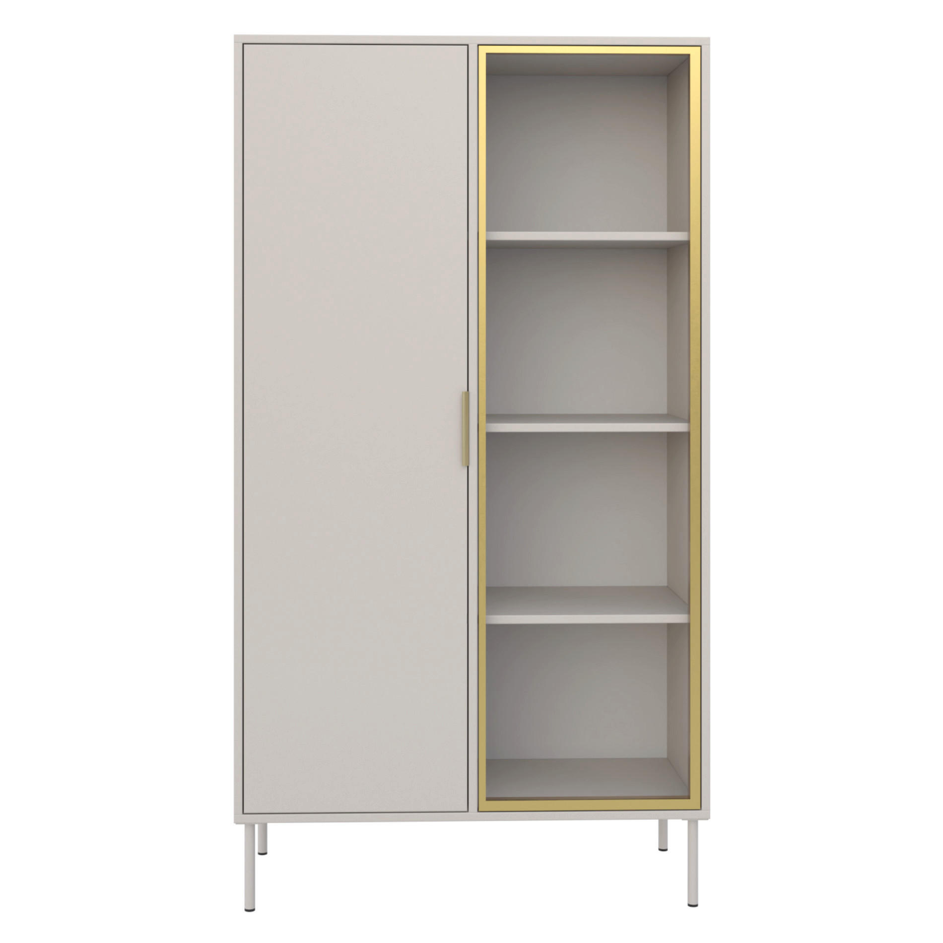 Selsey VITRÍNA Vena kašmír 90 cm