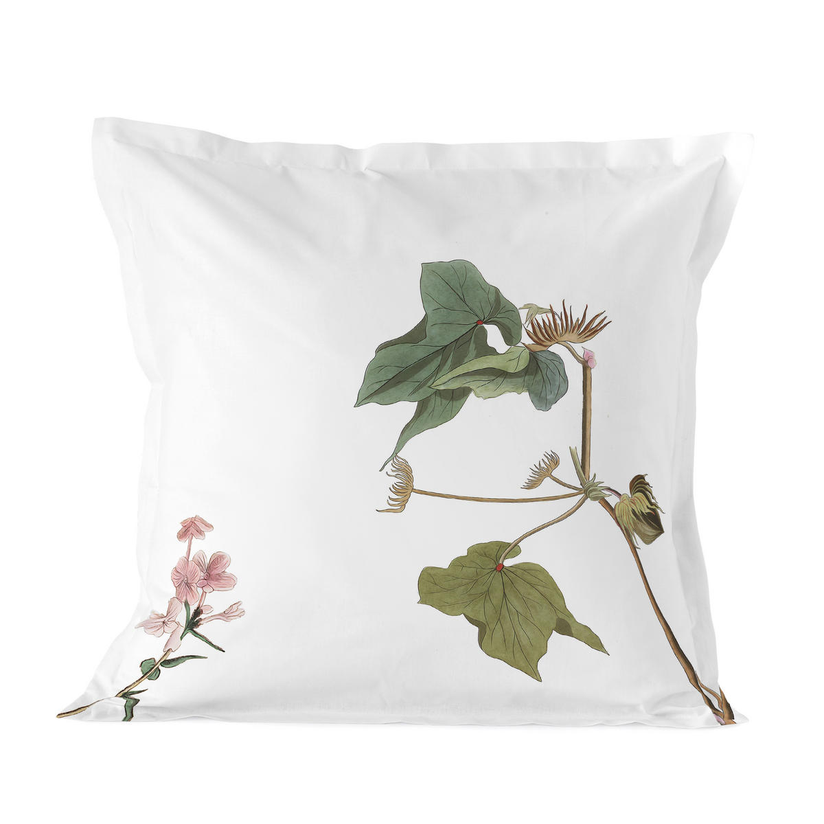 KISSENBEZUG blooming 60x60 cm mehrfarbig - Multicolor, Textil (60/60cm) - Happy Friday