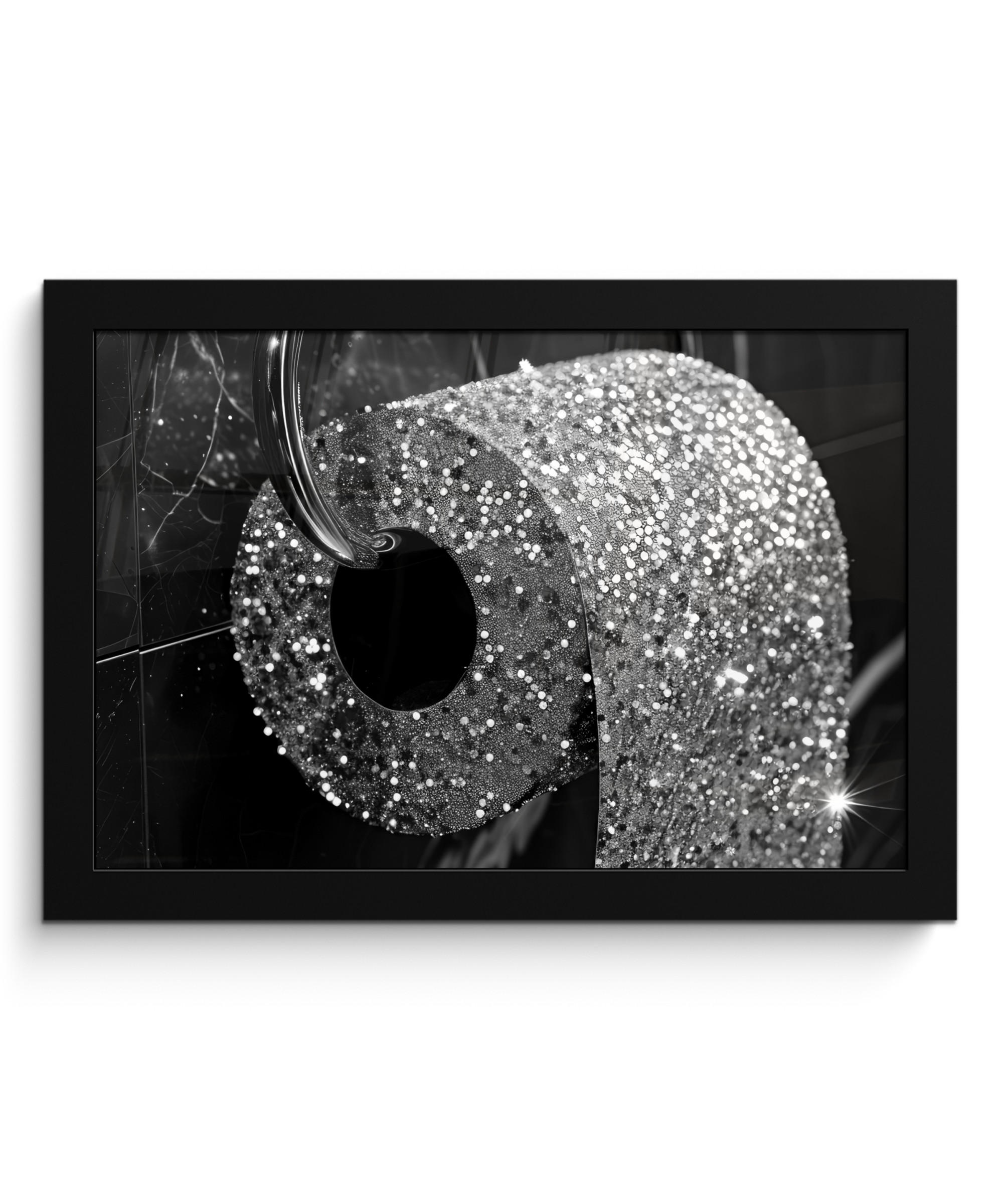 MuchoWow Poster Silber 30x20 cm