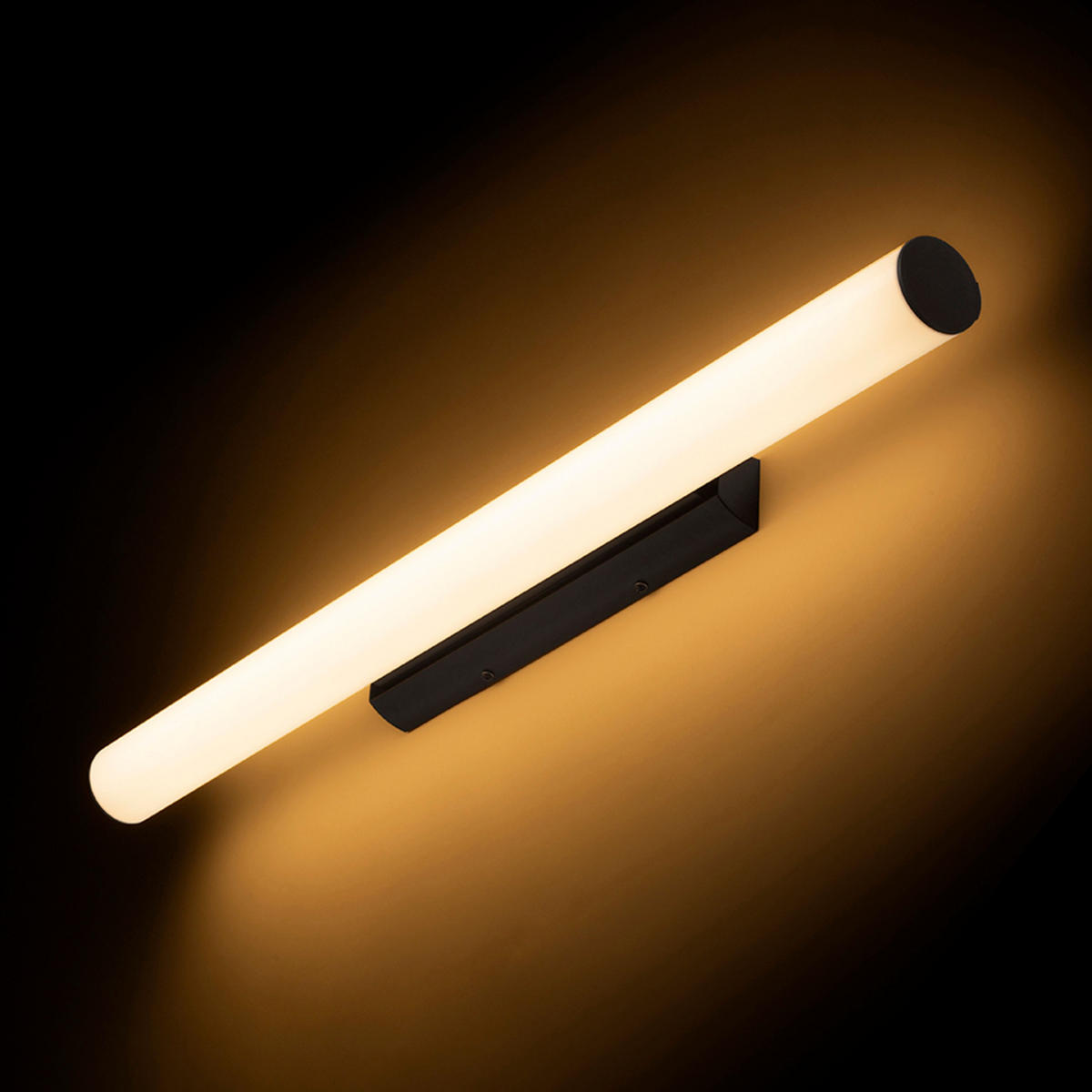 WANDLEUCHTE RIVIER LED 89 schwarz 30 W - Schwarz, Metall (20/25/15cm) - Rendl