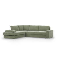 ECKSOFA MIT SCHLAFFUNKTION VELANO Grün - Grün, Textil (231/287cm) - Mebligo