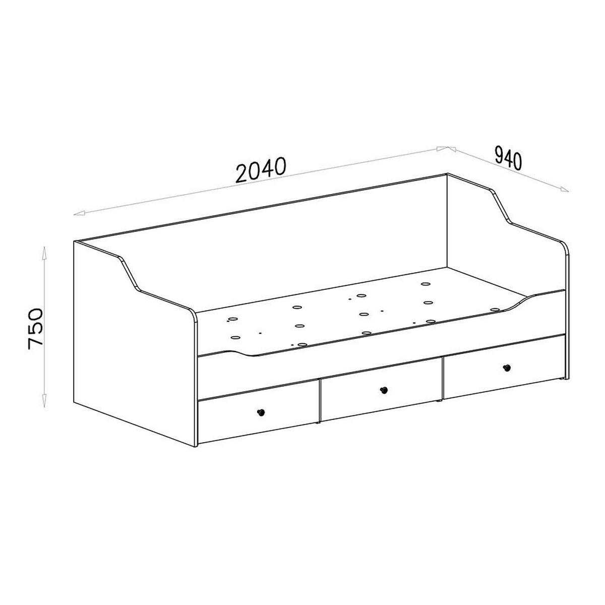 SCHLAFZIMMER Set 2-tlg. – BERGEN System – Weiß - Weiß, Holzwerkstoff (120/25/20cm) - hi-markt