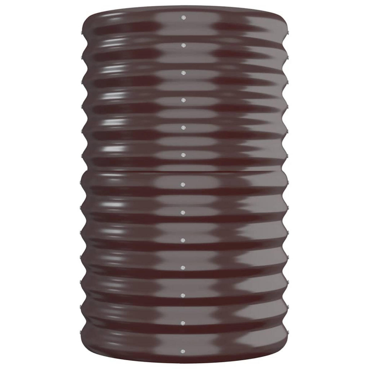 HOCHBEET Verzinkter Stahl 260/40/68 Cm Braun - Braun, Metall (260/68/40cm) - vidaXL