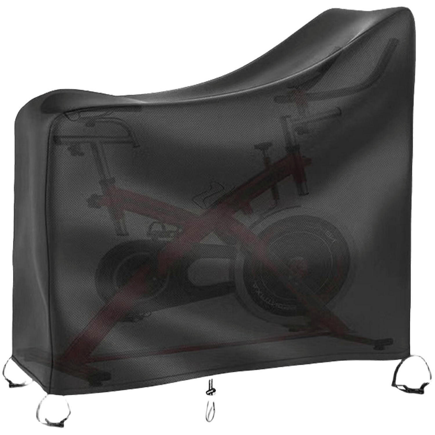 FAHRRADABDECKUNG Schwarz Wetterfest 210D Oxford-Stoff Universalgröße - Schwarz, Textil (129/61/145cm)