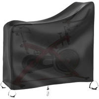 FAHRRADABDECKUNG Schwarz Wetterfest 210D Oxford-Stoff Universalgröße - Schwarz, Textil (129/61/145cm)