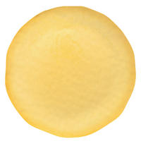 SERVIERPLATTE /| Pizzateller Ø 42 cm Atmosfera ocker - Currygelb, Kunststoff (42/3.5/42cm)