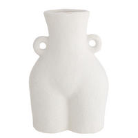 VASE Kim - Weiß, Keramik (28cm) - Butlers