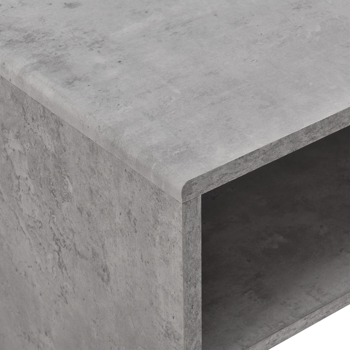 COUCHTISCH Trier 40/100/40 - Grau, Holzwerkstoff (100/40/40cm) - [en.casa]