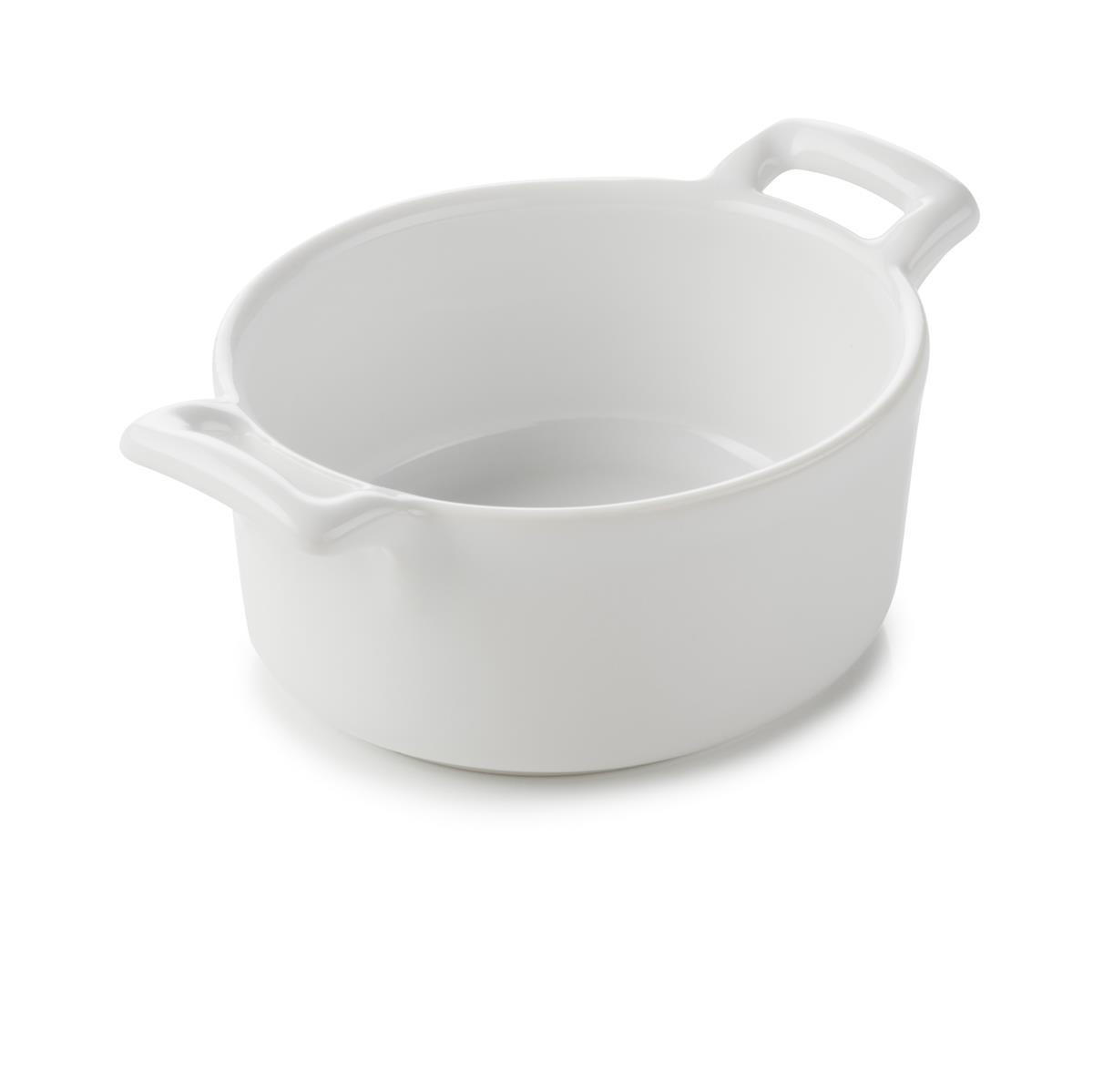 KASSEROLLE OHNE DECKEL 8 cl Weiss - Weiß, Keramik (7cm) - Revol Porcelaine France