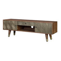 TV-SCHRANK aus Mangoholz - Braun, Holz (140/46/40cm) - Giner y Colomer