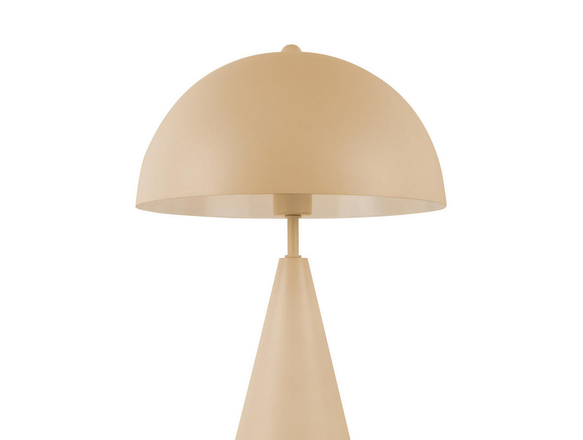 TISCHLAMPE Sublime 25/25/35 cm - Braun, Metall (25/25/35cm) - Leitmotiv