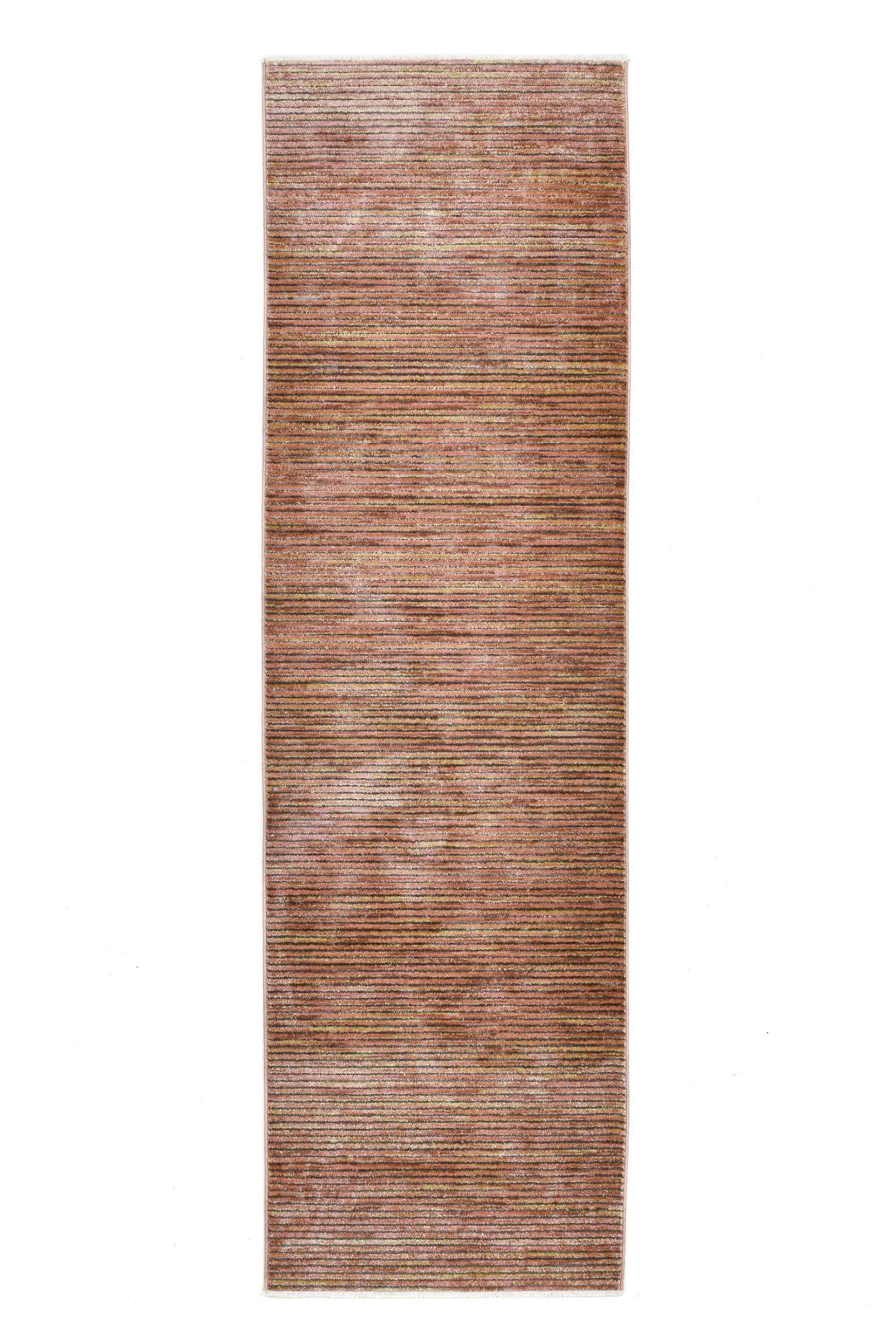FLACHWEBETEPPICH Corduletta 80x280 cm - Rostfarben, Textil (80/280cm) - Gino Falcone