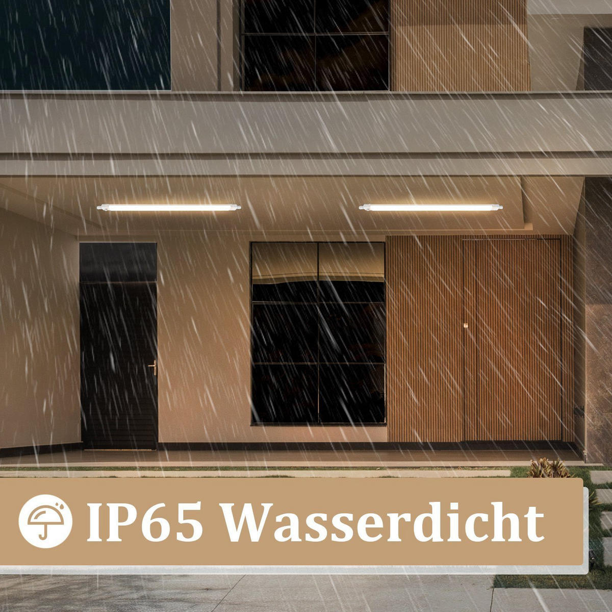 LED-DECKENLEUCHTE 120/5.1/3.1 cm - Weiß, Kunststoff (120/5.1/3.1cm) - Nettlife
