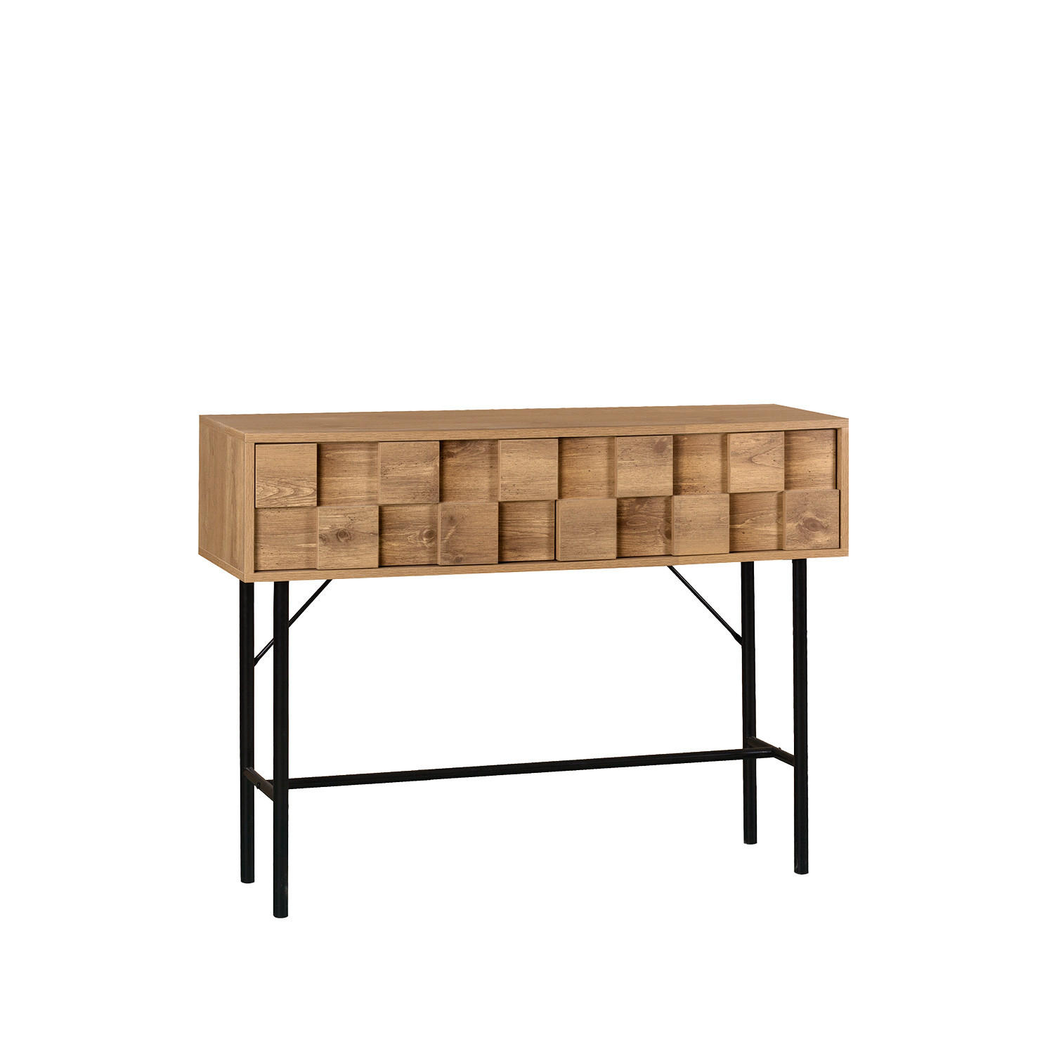 KONSOLENTISCH Ivar Natürlich 108 cm x 80 cm - Naturfarben, Holzwerkstoff (30/108/80cm) - Klast Home