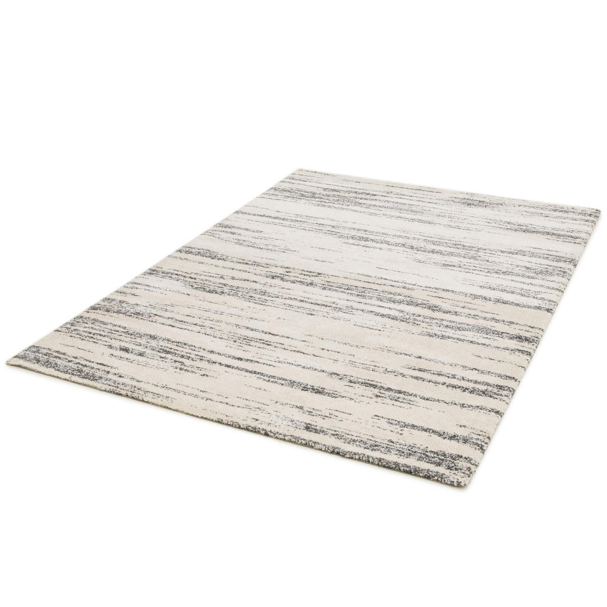 TEPPICH ultraweich Design grau - Grau, Textil (160/230cm) - AFK Living
