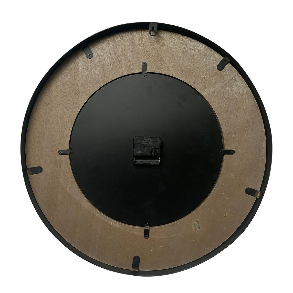 WANDUHR Braun 5/50/50 cm - Braun, Holzwerkstoff (5/50/50cm) - Mobili Rebecca