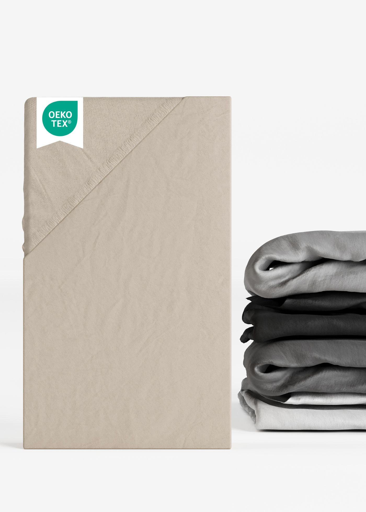 SPANNBETTLAKEN 83x50 cm Jersey natur | Spannbetttuch für Laufgitter & Babymatratzen - Naturfarben, Textil (50/83cm) - Sämann – make a difference.