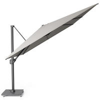 AMPELSCHIRM rechteckig 4 x 3 m Challenger T¹ Premium 360° kippbar anthrazit/anthrazit - Anthrazit, Metall (300/400cm) - Platinum