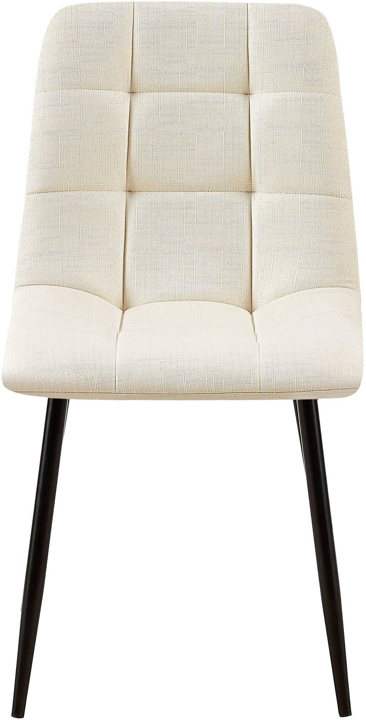 ESSZIMMERSTUHL Tilde 84x45x55 cm creme - Creme, Textil (45/84/55cm) - furnicato