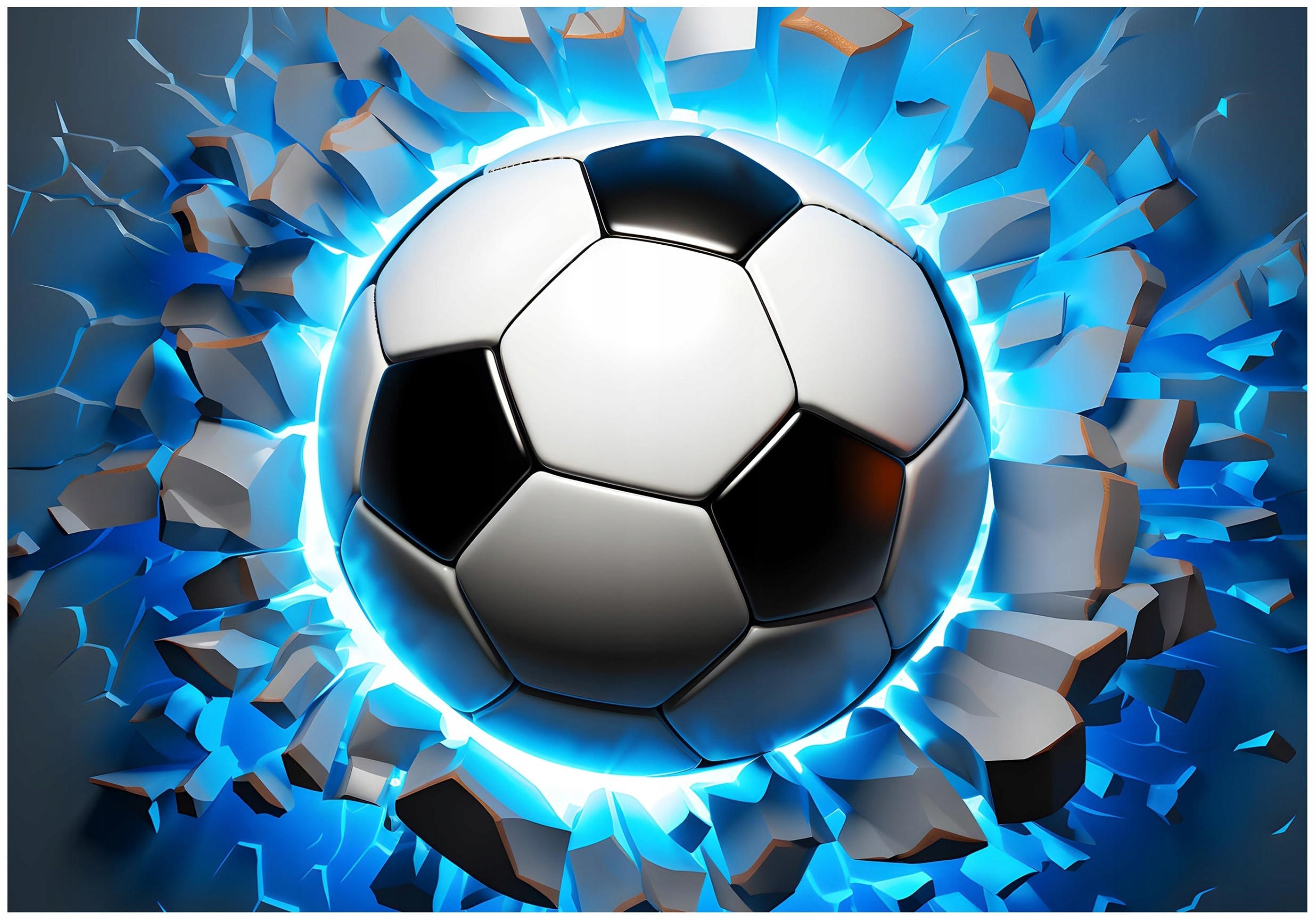 Wallarena FOTOTAPETA fotbal dětský pokoj vliesová tapeta tapeta 250x175