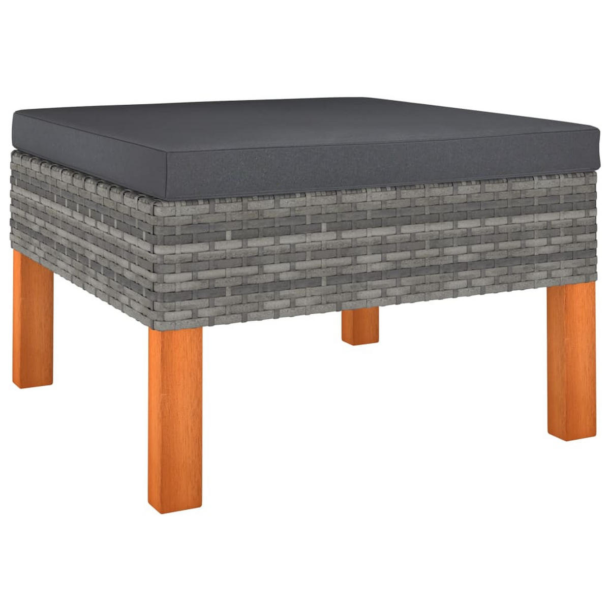 GARTENSET Yazdani 8-teilig - Grau, Metall - Nettlife