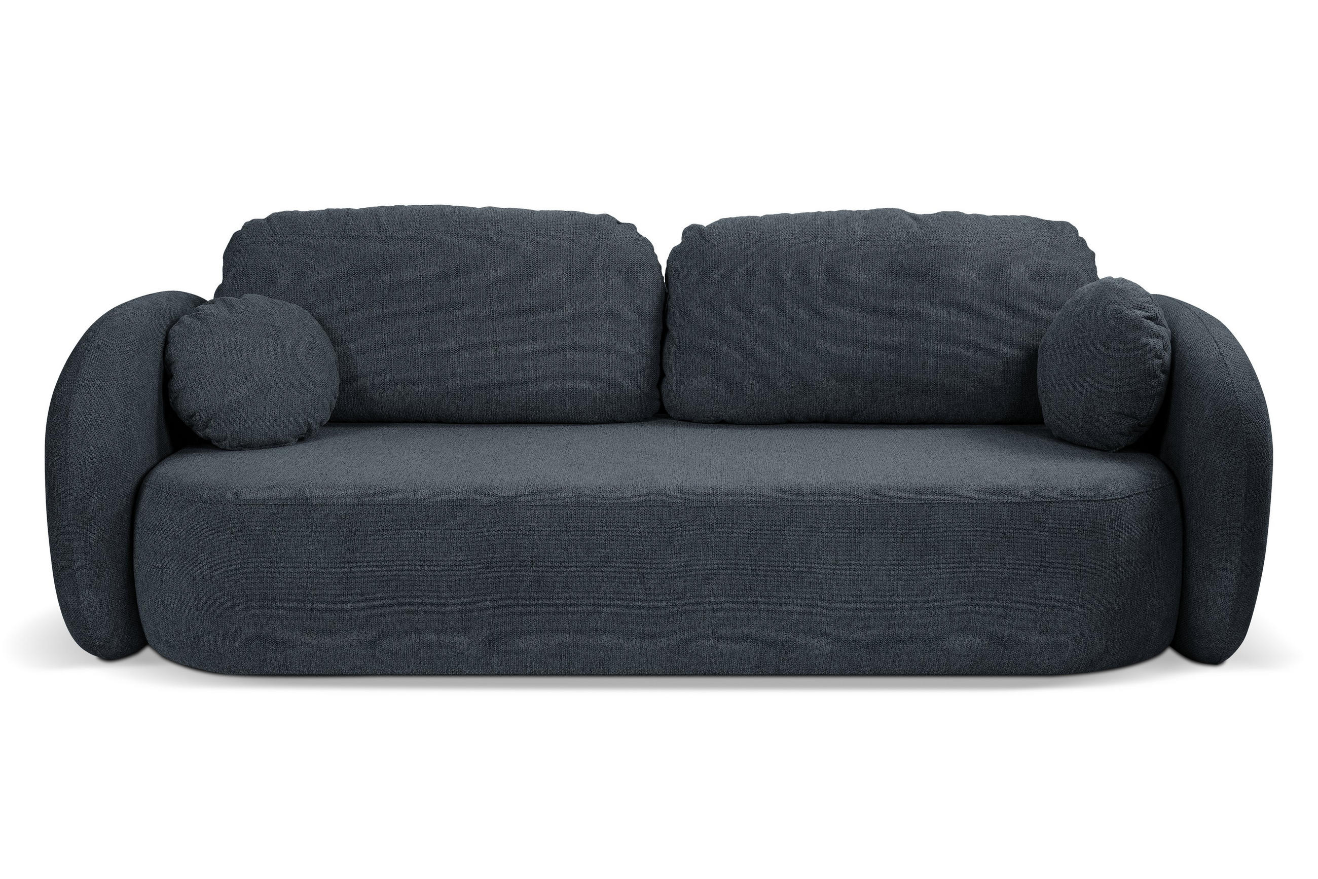 Masseno Bettsofa Blau 238x86.5x101 cm